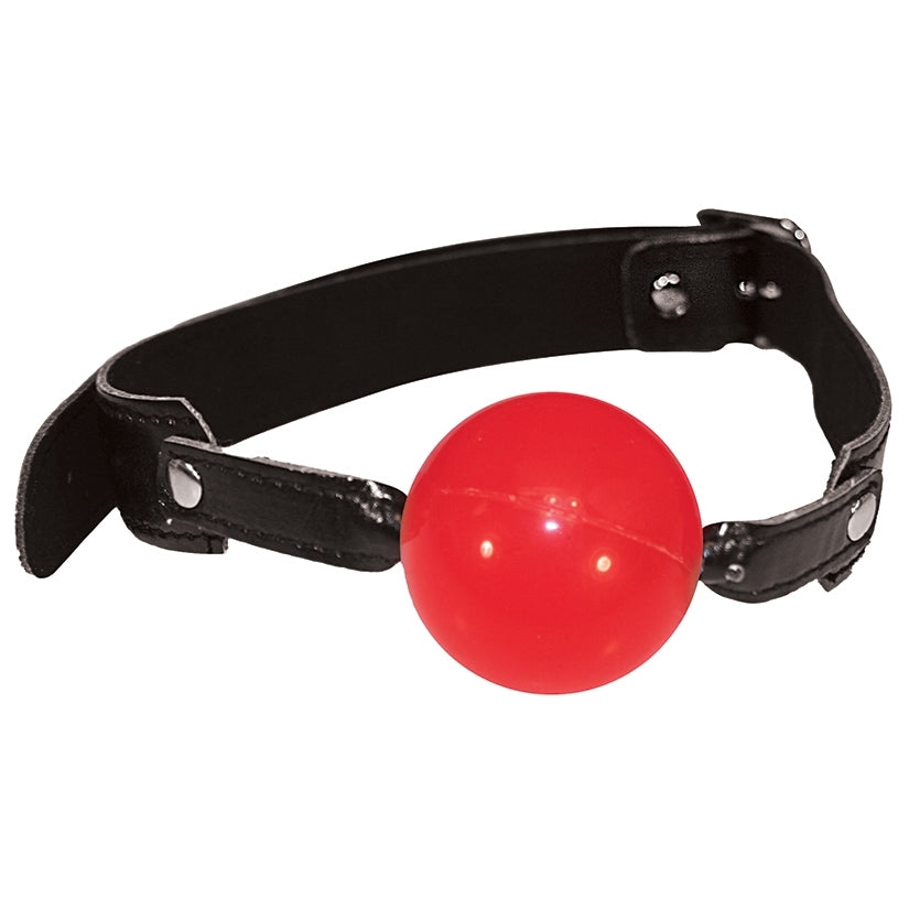 S&M Solid Red Ball Gag - Image 2