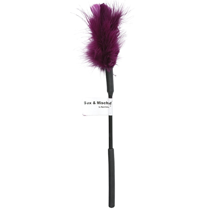 S&M Feather Tickler – Purple - Image 2