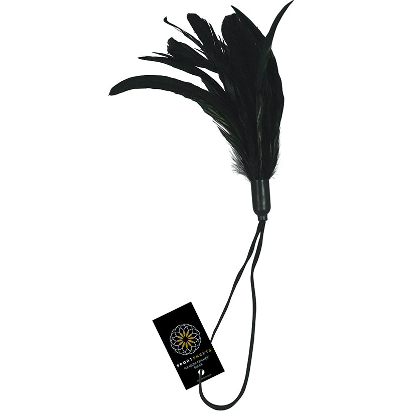 Sportsheets Pleasure Feather – Black