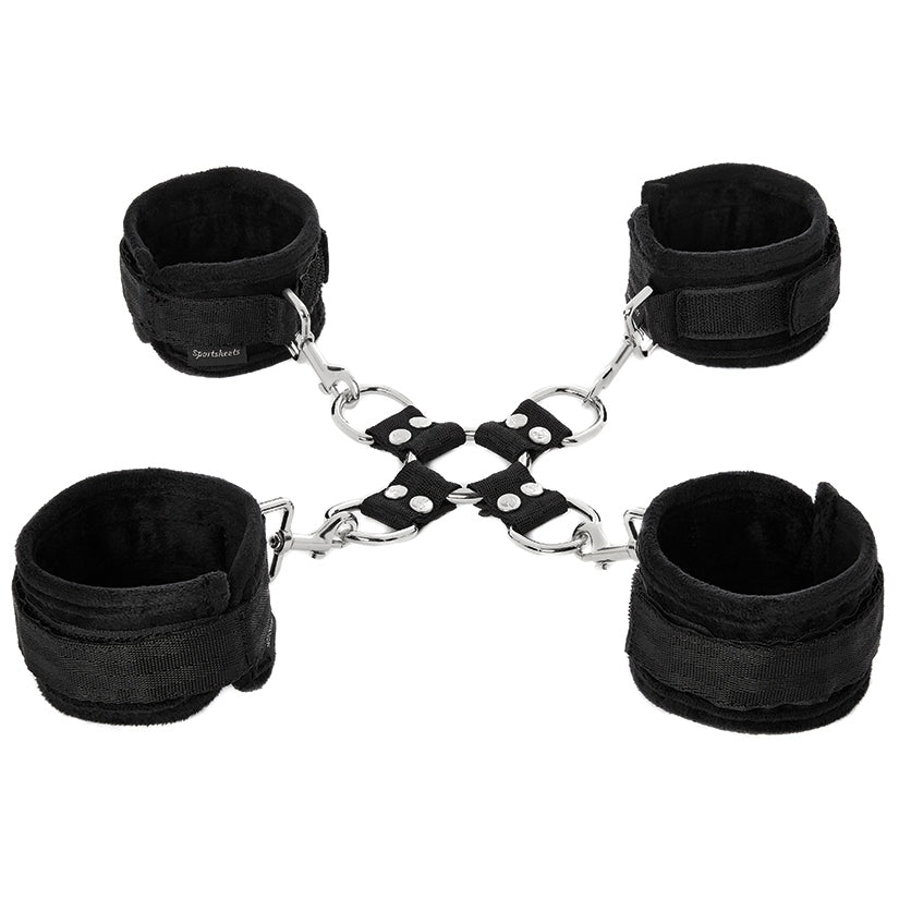 Sportsheets Hog Tie & Cuff 5 Piece Set - Image 2