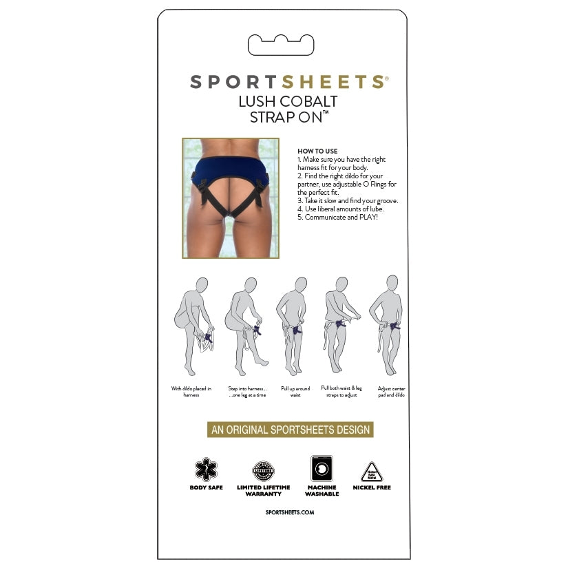 Sportsheets Lush Cobalt Strap On - Image 4