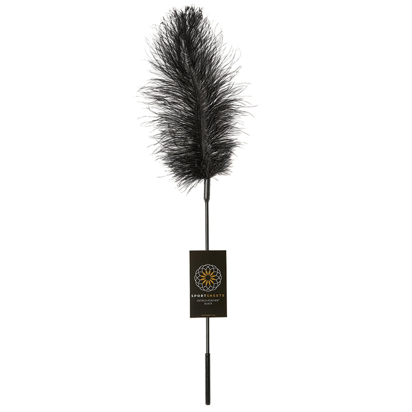 Sportsheets Ostrich Tickler – Black