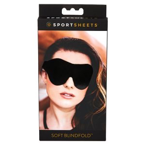 Sportsheets Soft Blindfold – Black