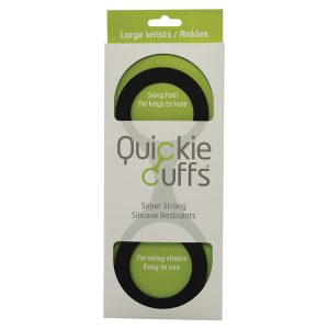 Quickie Cuffs Large – Black