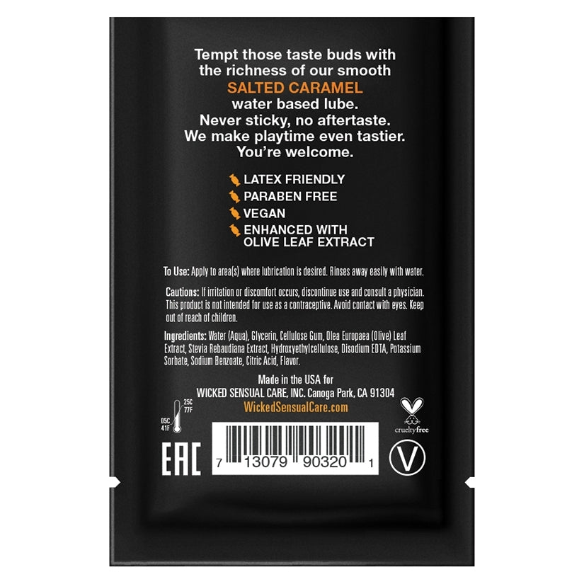 Wicked Aqua Salted Caramel Foil 3ml - Image 2