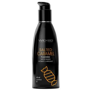 Wicked Aqua Flavored Lube-Salted Caramel 2oz