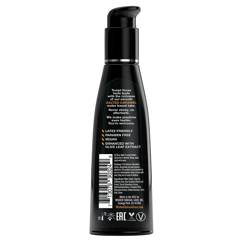 Wicked Aqua Flavored Lube 4oz - Image 3
