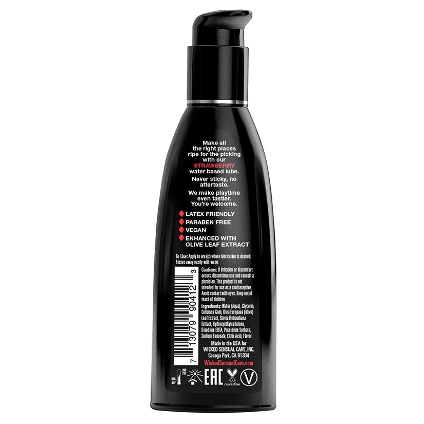 Wicked Aqua Flavored Lube 2oz - Image 4