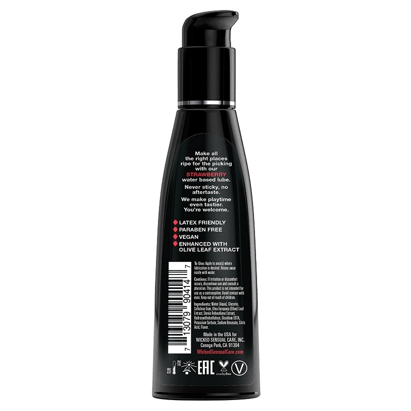 Wicked Aqua Flavored Lube 4oz - Image 4