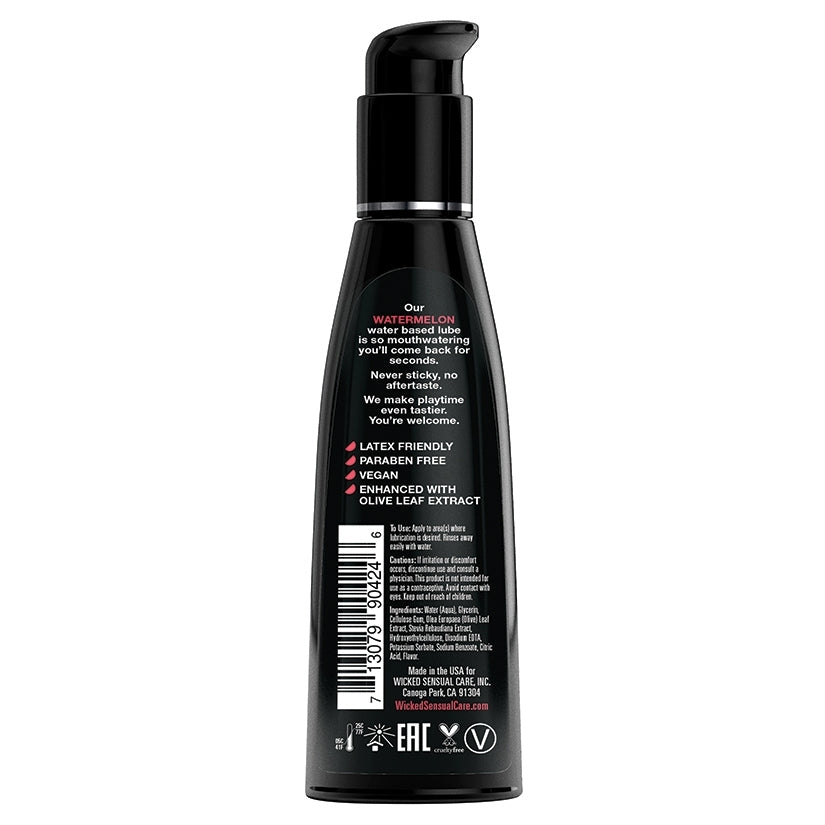 Wicked Aqua Flavored Lube 4oz - Image 5