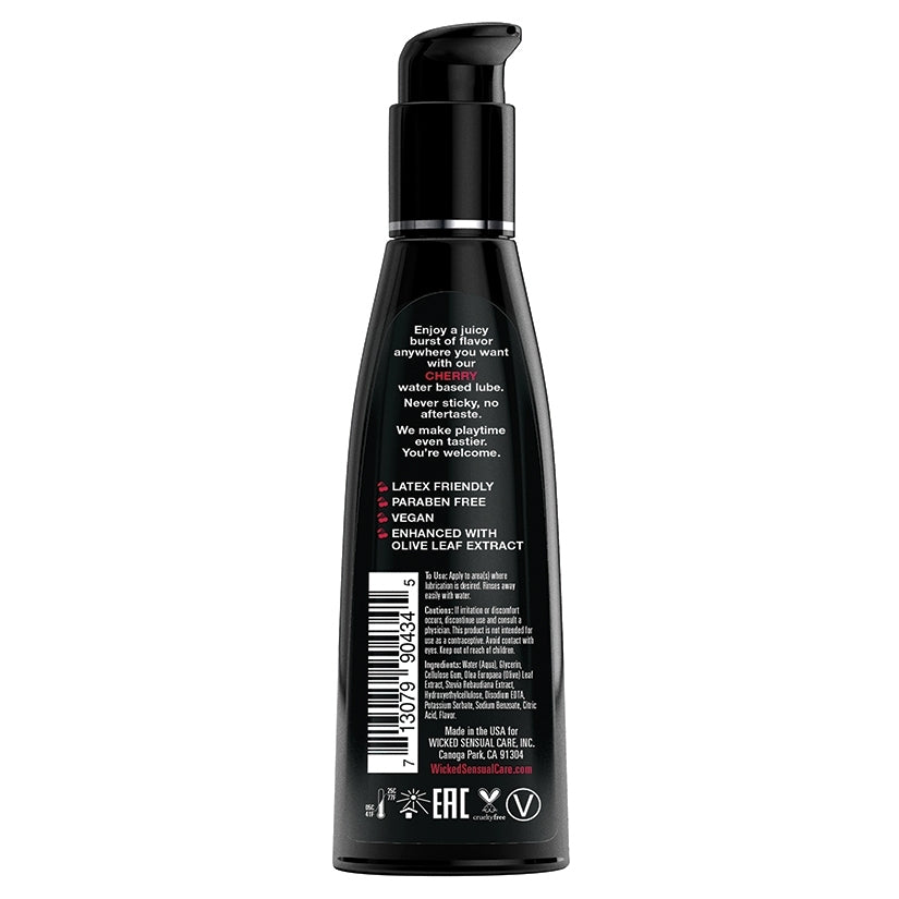 Wicked Aqua Flavored Lube 4oz - Image 2
