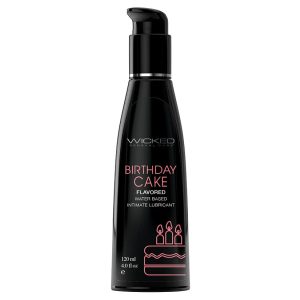 Wicked Aqua Flavored Lube-Birthday Cake 4oz
