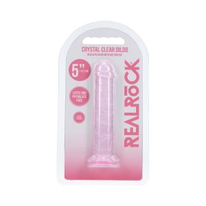 Realrock Realistic Dildo 5 in. Pink