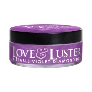 Sensuva Love & Luster Kissable Diamond Dust 2 oz. Jar Violet