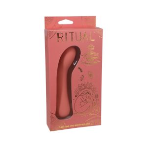 RITUAL Zen Rechargeable Silicone G-Spot Vibrator Coral