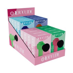 LoveLine MicroBoost Massager Silicone 16-Piece Display