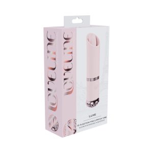 Loveline Luxe Rechargeable Silicone Mini Lipstick Vibrator Pink