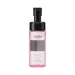 iroha Intimate Wash Foam Damask Rose and Geranium 5.07 oz.