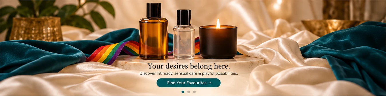 Your desires belong here. Discover intimacy, sensual care & playful possibilities.
